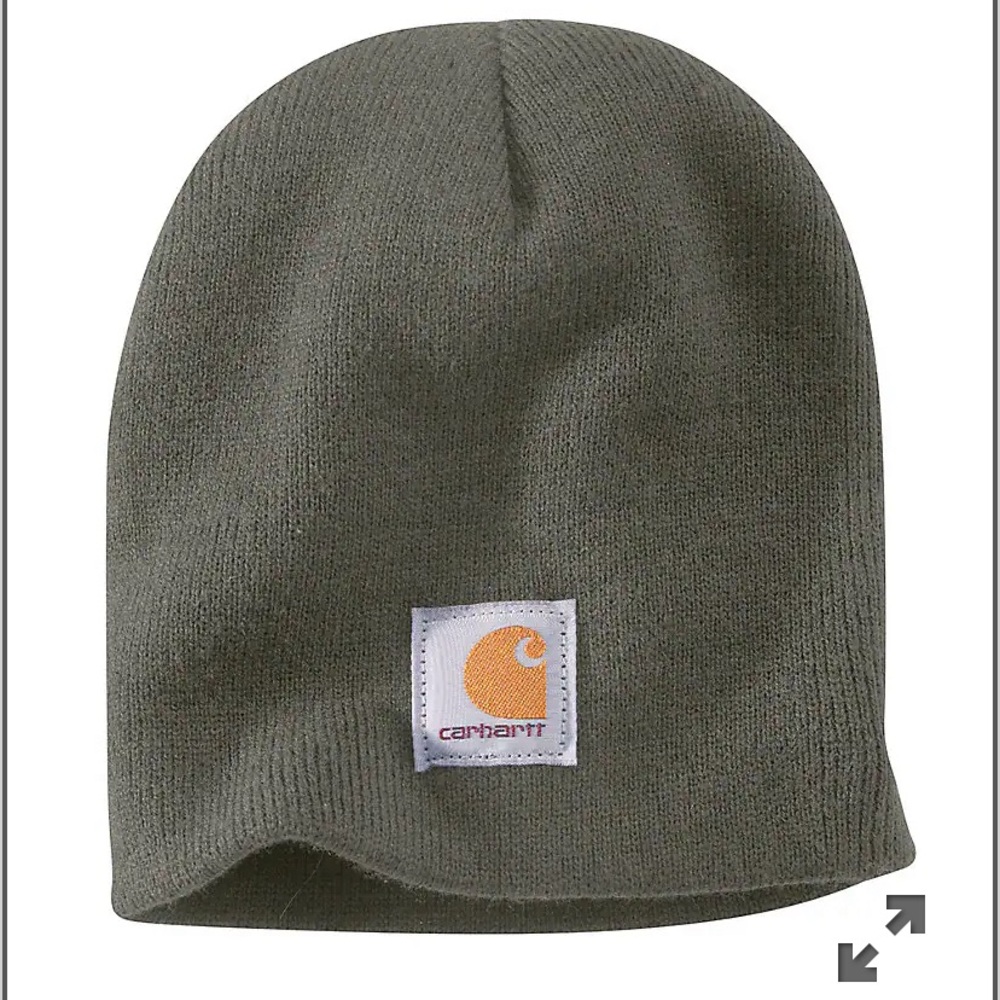 CARHARTT BEANIE KNIT BEANIE HAT OLIVE NEUTRAL UNISEX